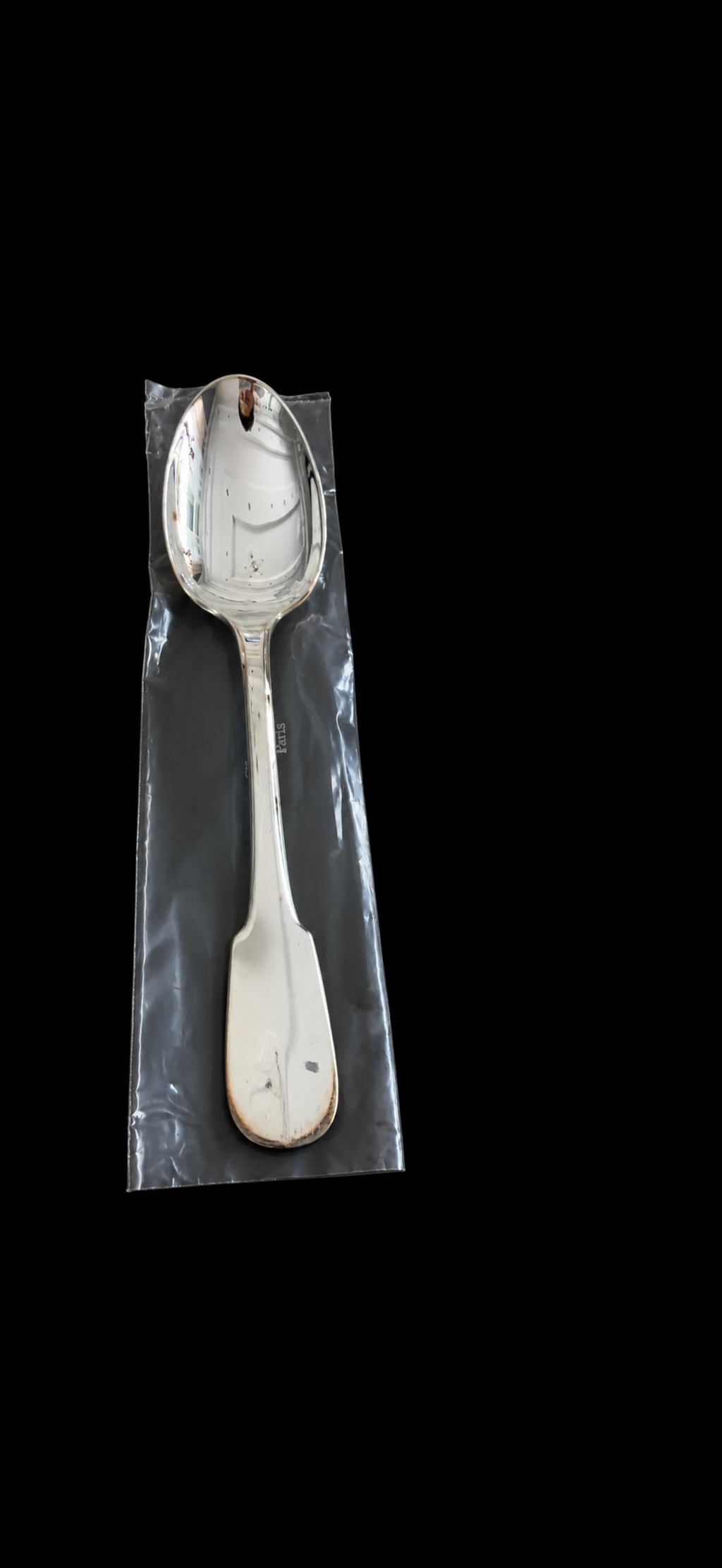 Christofle Cluny, 6 cuillères à soupe en métal argenté, neuves sous blister