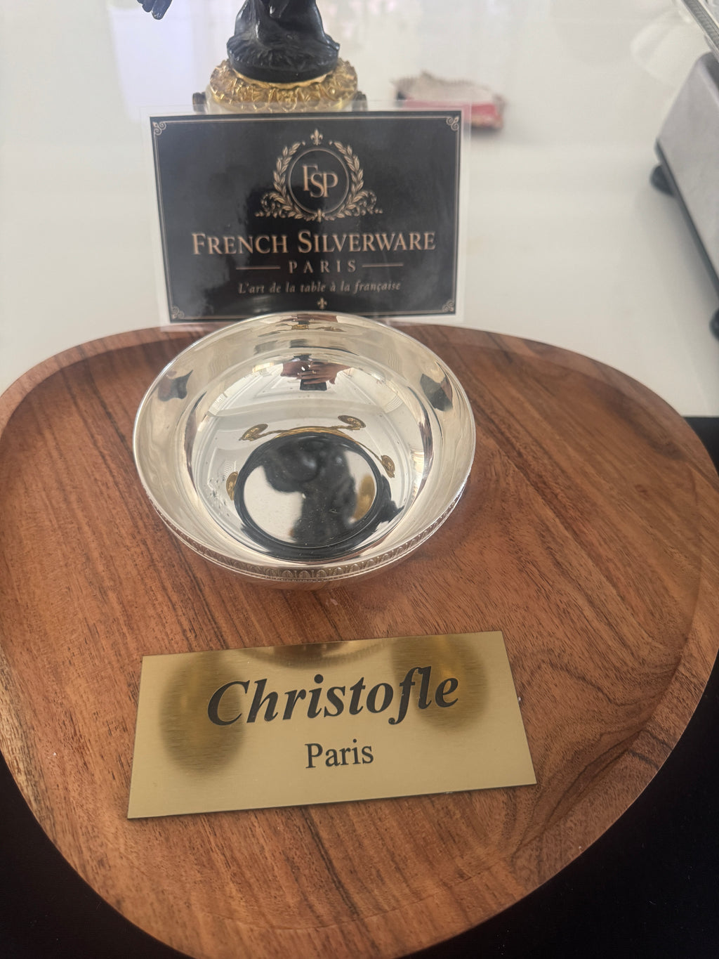 Christofle Malmaison Collection Small Dish – Silver-Plated