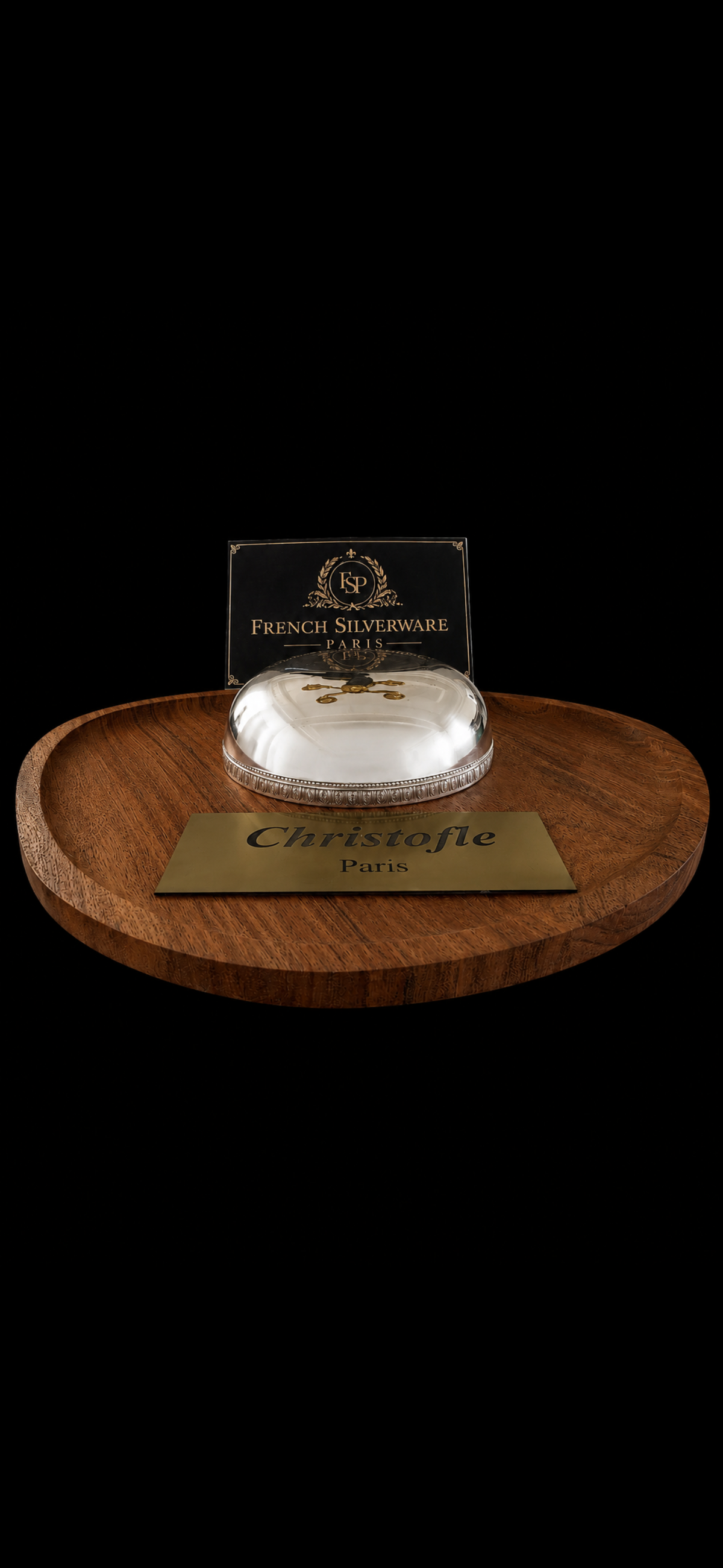Coupelle Christofle collection Malmaison – métal argenté
