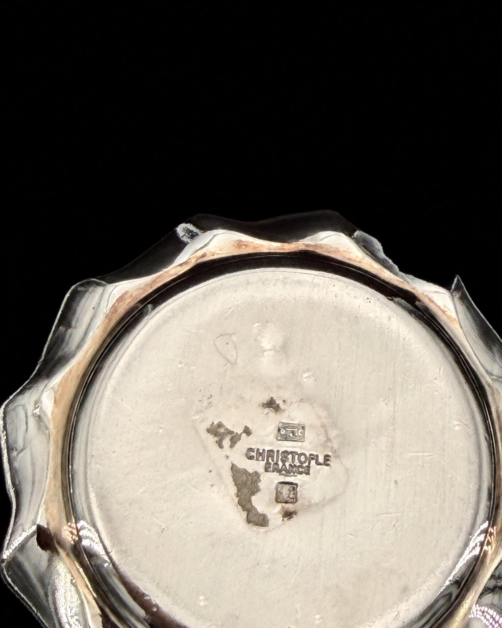 Timbale Christofle collection Torsades, Studio Christofle, métal argenté, vintage